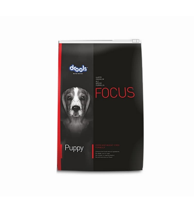 drools focus starter dog food