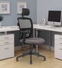 Draco High Back Office Chair in Black & Grey Colour