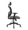 Draco High Back Office Chair in Black & Grey Colour