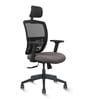 Draco High Back Office Chair in Black & Grey Colour