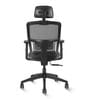 Draco High Back Office Chair in Black & Grey Colour