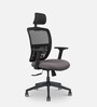 Draco High Back Office Chair in Black & Grey Colour