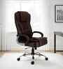 Dragon Leatherette HB Executive Chair In Brown Colour