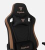 Dragon Fabric Gaming Chair in Tan Colour