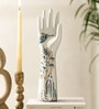 White Dranz Hand Sculpture
