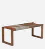 Draper Acacia Wood 2 Seater Bench In Natural Finish