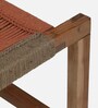 Draper Acacia Wood 2 Seater Bench In Natural Finish