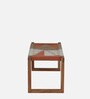 Draper Acacia Wood 2 Seater Bench In Natural Finish