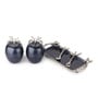 Silver Aluminium Dravelion Blue Pearl Apple Set Set Of Storage Box