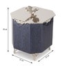 Silver Steel Dravelion Blue Pearl Large Storage Box