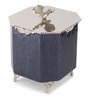 Silver Steel Dravelion Blue Pearl Large Storage Box