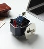 Silver Steel Dravelion Blue Pearl Large Storage Box