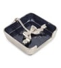 Nkl Enamel Aluminium Dravelion Blue Pearl Tissue Holder