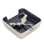 Nkl Enamel Aluminium Dravelion Blue Pearl Tissue Holder