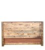 Dravidian Queen Size Bed With Box Storage Vintage White Finish
