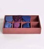 Pink Drawer 8 Grids Tie Pocket Square Storage Organizer Trays
