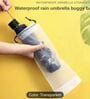 Transparent Drawstring Umbrella Storage Bag for Folding Umbrellas   Reusable (Pack of 1)