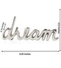 Dream Silver Aluminium Showpiece