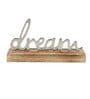 Dream Silver Wood & Aluminium Showpiece