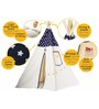 Dream Tent in Blue Star Colour