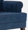 Dreamer Fabric 1 Seater Sofa in Cobalt Blue Colour