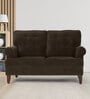 Wakefit Dreamer Fabric 2 Seater Sofa in Dark Earth Colour