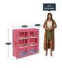 Dreamland Kids Storage in Pink Colour