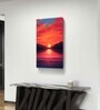 Dreamy Sunset 16inx20in Gallery Wrap Canvas Painting for Living Room