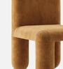 Dreoven Sculpt Lounge Chair In Cocoa Brown Colour