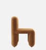 Dreoven Sculpt Lounge Chair In Cocoa Brown Colour