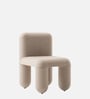 Dreoven Sculpt Lounge Chair In White Colour