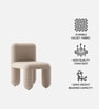Dreoven Sculpt Lounge Chair In White Colour