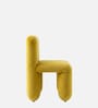 Dreoven Sculpt Lounge Chair In Yellow Colour