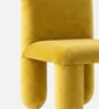Dreoven Sculpt Lounge Chair In Yellow Colour