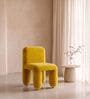 Dreoven Sculpt Lounge Chair In Yellow Colour