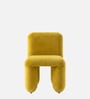 Dreoven Sculpt Lounge Chair In Yellow Colour