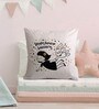 Canvas Cushion with Dreamy Girl Print