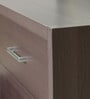 Kazue Six Drawer Dressing Table in Chocolate Beech Finish