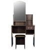 Takeo Dressing Table in Walnut Finish