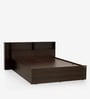 Drift King Size Bed in Brown Finish with Box Storage