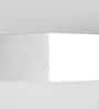 Set of 3 Engineered Wood Floating Book Shelf in White Colour