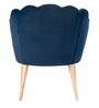 Driggers Lounge Chair in Dark Blue Colour