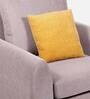 Droopy Fabric 1 Seater Sofa in Light Grey Colour