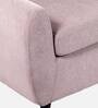 Droopy Fabric 1 Seater Sofa in Light Grey Colour