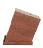 Drowning Shelf Large Side Table In Brown Teak Finish Drowning Shelf Large Side Table In Brown Teak Finish