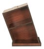 Drowning Shelf Medium Side Table In Brown Teak Finish Drowning Shelf Medium Side Table In Brown Teak Finish