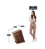 Drowning Shelf Medium Side Table In Brown Teak Finish Drowning Shelf Medium Side Table In Brown Teak Finish