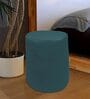 Conical Fabric Pouffe in Green Colour