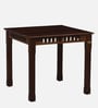 Drusilla Sheesham Wood 2 Seater Dining Set In Scratch Resistant Provincial Teak Finish