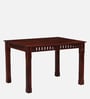 Drusilla Sheesham Wood 4 Seater Dining Set In Scratch Resistant Honey Oak Finish With Bench